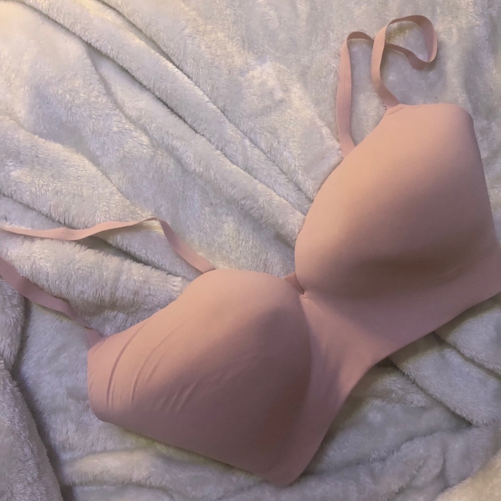 Light pink bra